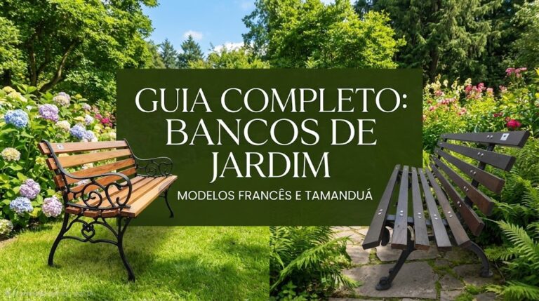 Guia Completo Bancos de Jardim Móveis Imperador